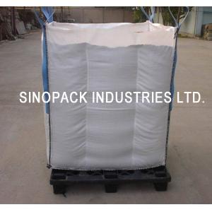 China Virgin PP 4-Panel baffle bag for the transportation / storage bulk goods factory