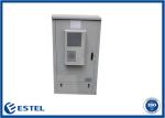 Waterproof IP55 Outdoor Telecom Enclosure Two Compartments For Base Station
