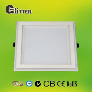 China square SMD 3014 100*100mm glass downlight with CE, CB, GS, SAA certificate factory