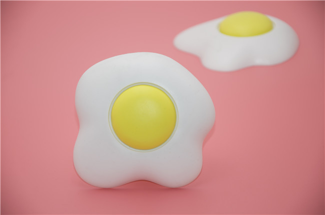 Cute Shape Baby Door Stopper Poached Egg Decorative No Scratches Protect Children