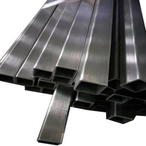China Welded 304L 304 Square Rectangular Tube ERW Non Alloy 11.8 Meters Length factory