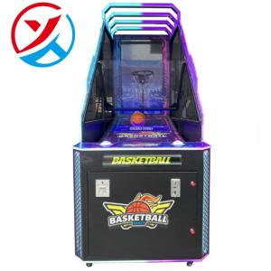 China Commercial Foldable Electronic Basketball Shoot Game Machine Basketball Shooting Simulator Arcade Machine factory