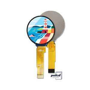 China Polcd Round 240*240 1.28 1.3 Inch touch Tft Lcd Display SPI Interface GC9A01 Driver IC IPS Screen on sale