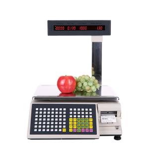 China Customized OBM Support Supermarket Cash Register Scale with Barcode Label Printing factory