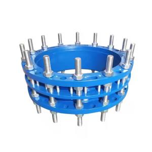 China EN 1092-2 Ductile Iron Double Flange Loose Sleeve Force Transmission Joints factory