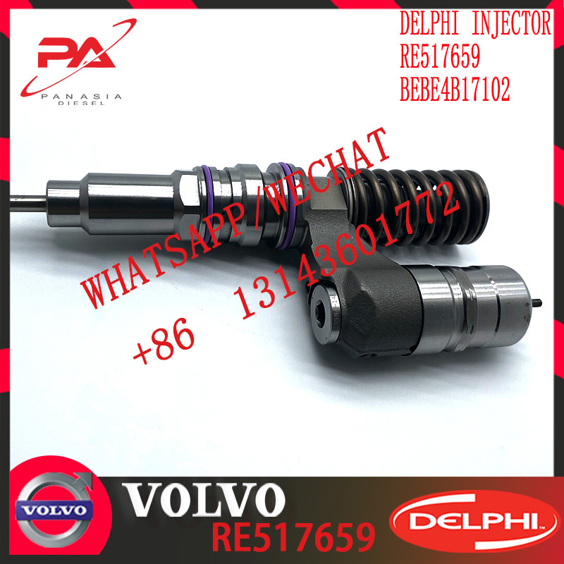 Diesel Engine Fuel injector RE517659 BEBE4B17102 A3 for V-O-L-V 6125 TIER 2 -OH - MID POWER