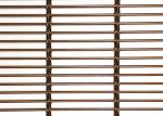 Rose Gold 10ft Stainless Steel Grill Mesh Curtain Plain Weave Nano Coating