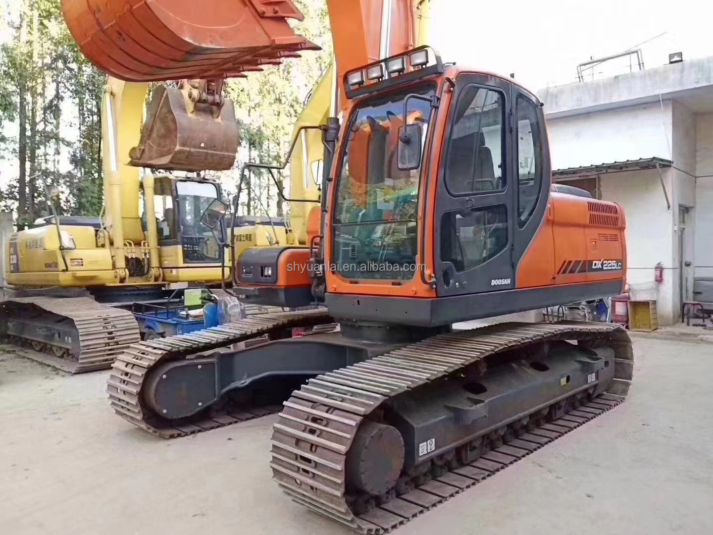 high quality used doosan excavator dx225 doosan 225 used excavator machine second hand doosan dx225 crawler excavators