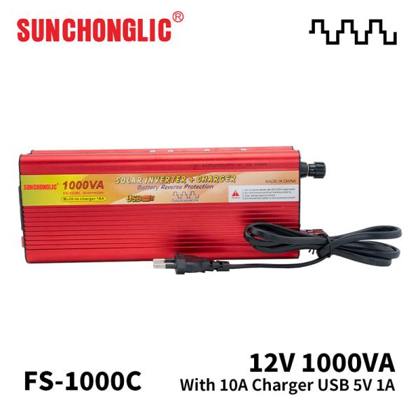 1000w Inverter With Charger 1000va Modified Sine Wave Power Inverter 10A AC
