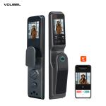 Acrylic Wireless Door Lock Face Automatic Id Door Lock For Home Hotel