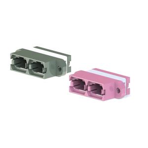 China Duplex Adapter MPO With Flange Fiber Optic Adapters Available For Various Applications factory