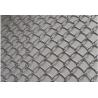 Buy cheap Black Plain Woven Stainless Steel Mesh Conveyor Belt High Strength Chain Edge from wholesalers