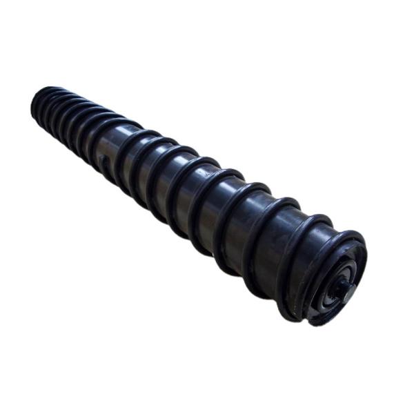 Spiral Return Roller – Prevents Belt Misalignment and Material Buildup on