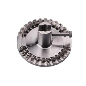 China Clixun MPO MT PC Ferrules Fiber Optic Fixtures Polishing Jig Machine 24 Ferrules Fiber Polishing Jigs factory