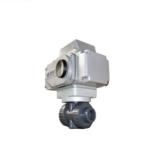 DN50 High Temperature Double Union Ball Valve PVC Corrosion Resistant