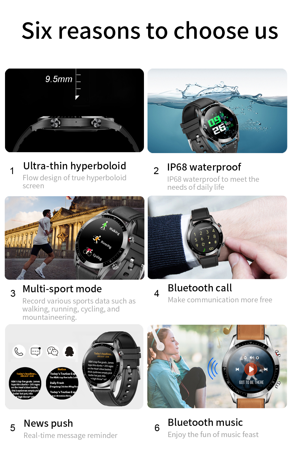 Amazfit Gts M4 Round Shape Smartwatch Touch Screen Band Bracelet Mobile Phones