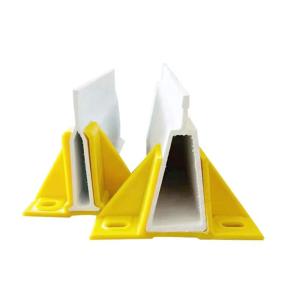 China Triangle Trapezoid Type Fiberglass Support Beam 120*50mm 120*30mm factory