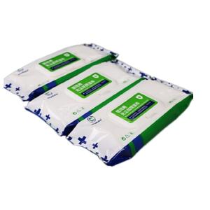 China 70% IPA 30% H2O Wet Presaturated Alcohol Cleaning Wipes For Cleanroom factory