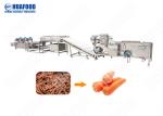 Fresh Corn Industrial Vegetable Washing Machine 500 - 2000kgh Capacity Carrot