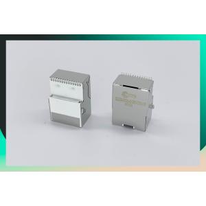 MIC24121‐5101W‐LF3 Offset RJ45 Modular Jack Integrated Surface Mount & Low