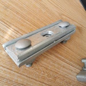 China Galvanized Guy Clamp Bolt Type Cable Suspension Clamp factory