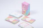 Patterned Learning Game Cards PVC Cards For 4 Years Old Children