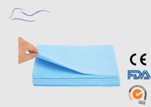 China PP / PE Disposable Mattress Cover , 40G Disposable Massage Bed Sheets factory