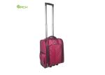 Fashion PU Trolley Underseat Luggage Bag With Side Pocket