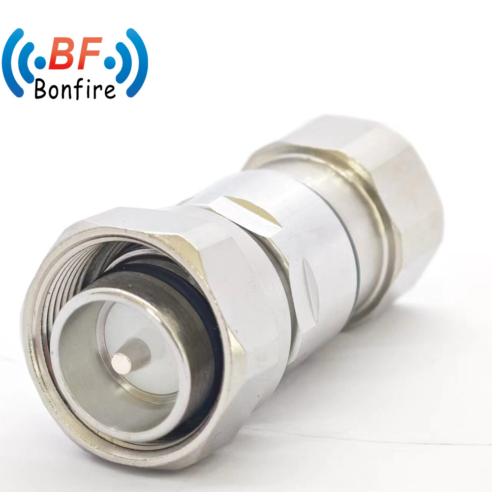 RF Low Pim Connector DC-4GHz Low Loss RF Connector Telecom Part 4.3-10 Female to N Female