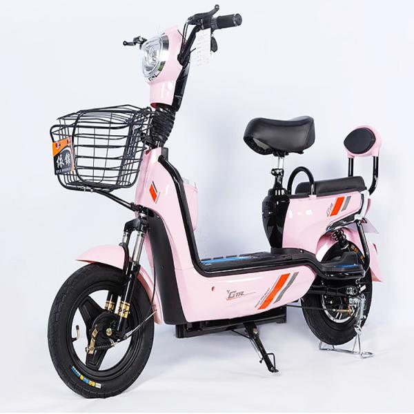 Led Display Adult Electric Motorcycle Scooter With Lead Acid Battery 2 Wheel Fat
