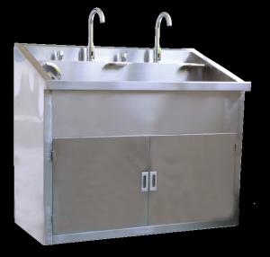 China Stainless Steel Medical Sink With Sturdy Sheet Stainless Steel Construction factory