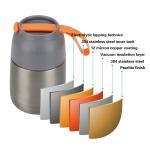 430ML 620ML Airtight Vacuum Food Container Safe And Healthy Stainless Steel Food