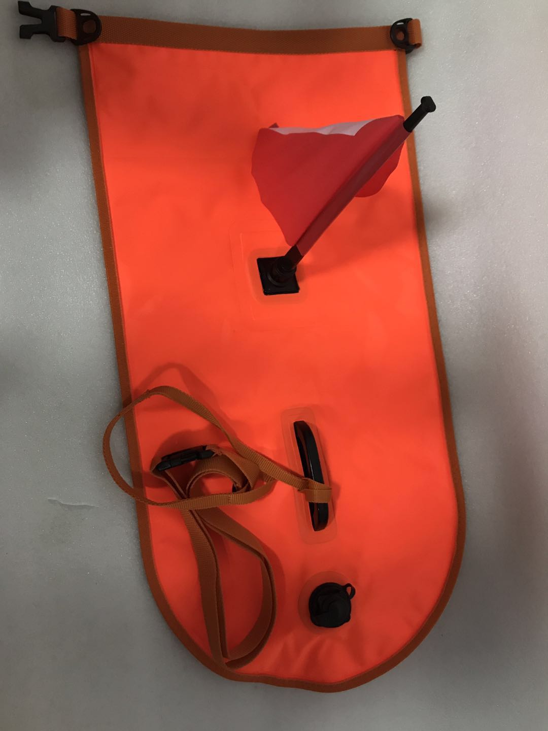 Foldable Floating Triathlon Race Gear 20L Inflatable Waterproof Dry Bag