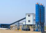 Large Commercial Stationary Soil Cement Mixer Belt Concrete Batching Plant 120m3