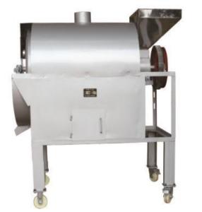 China Seeds Almond Nut Roasting Machine High Output 300kg Per Hour Heat Preservation factory