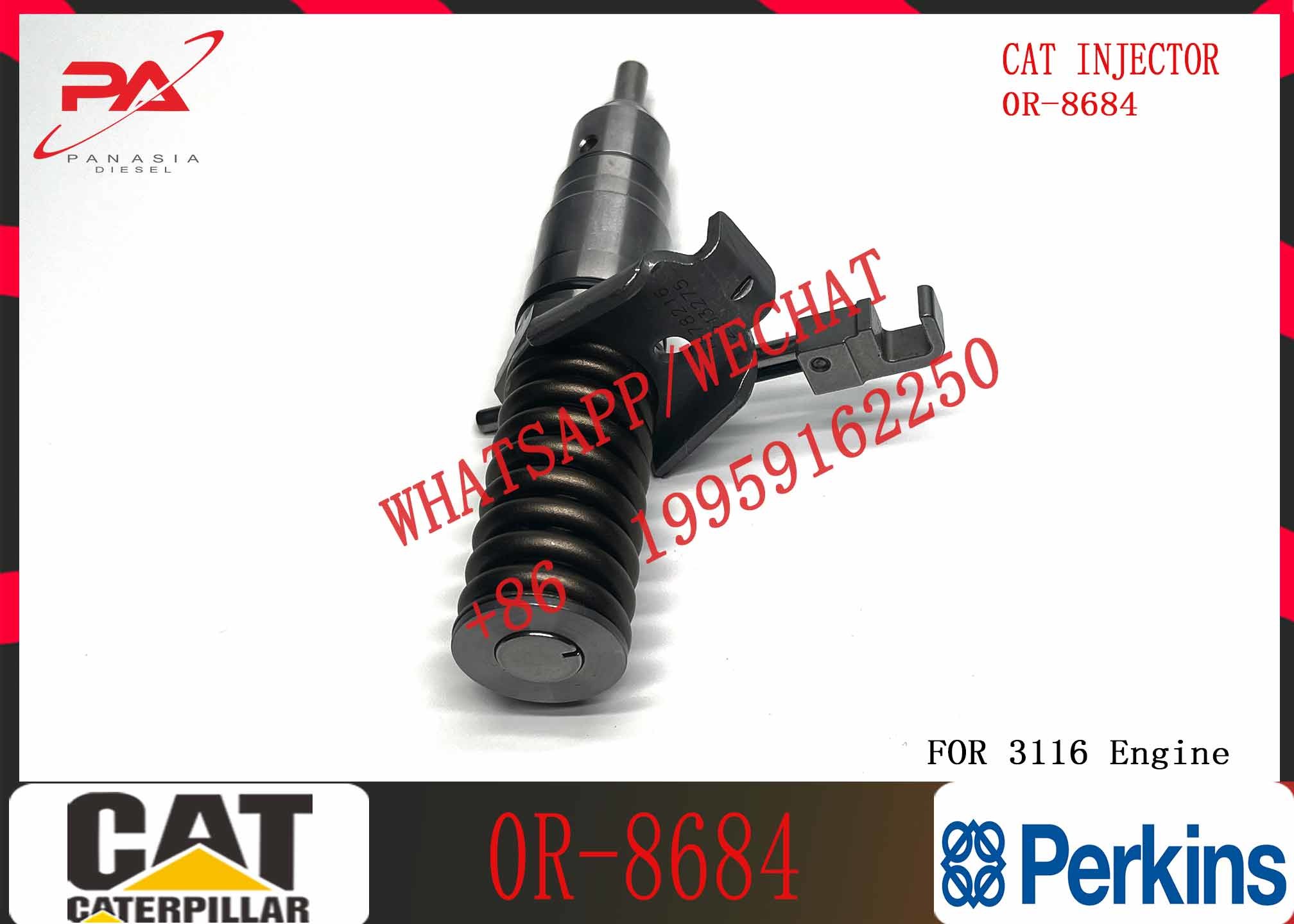 diesel injector 127-8218 0R-8684 7E-8952 7E-9585 127-8209 127-8211 127-8213 0R-8475 0R-8483 for Caterpillar 3116