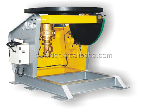 Small Single Column Welding Positioner Machine 200kg Weight And Capacity