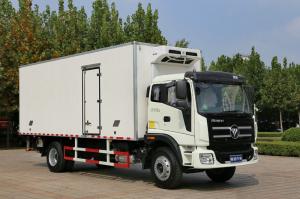 China 8 Ton / 10 Ton FOTON Refrigerated Truck Box Freezer Van With Lifting Plate factory