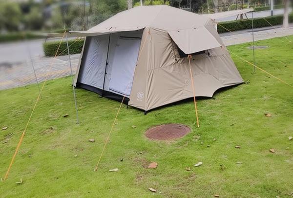 Outdoor Event Exhibition Sunshade Sky Tent for 2-8 People Mesh Panels Ultra