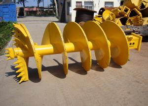China Conical H1350mm 500mm Flight Pitch Rock Drilling Auger factory