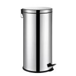 Convenient Rolling Cover Type Stainless Steel Trash Bin for 3L/5L/7L/12L/20L/30L