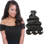 Long Grade 9A Brazilian Body Wave Human Hair Weave 3 Bundles OEM Service