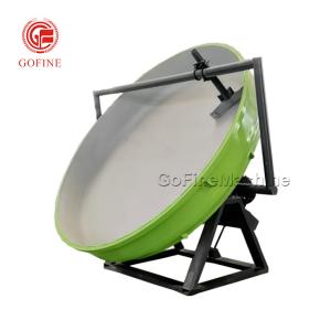 China PLC Control System Pan Disc Organic Fertilizer Granulator Equipment Arc Shaped factory