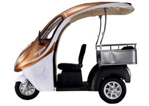 China Brushless 800W 1200W Electric Tricycle Car factory