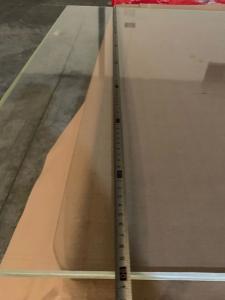 China Transparent X Ray Lead Glass For Up To 150KV X-Ray Protection factory