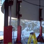 CE Certified Grain Silo Hydraulic Tank Jacking System for Lifting Enamel Storage
