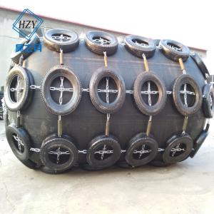 China Chain Tyre Hydroponics Large Round Boat Bumpers 2000mm Marine Fenders factory
