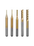 TiN Corn Carbide Milling Cutter Tungsten Steel Nano Coating RCM Coating Gong