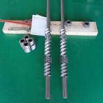 Twin Screw Compounding Extruder Screw Elements Within Barrel For Extrusion