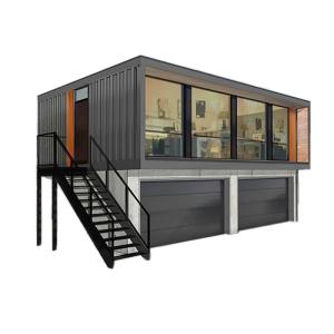 China Modular 2.5-3.0mm HDG Prefab Container House With Interior Design factory